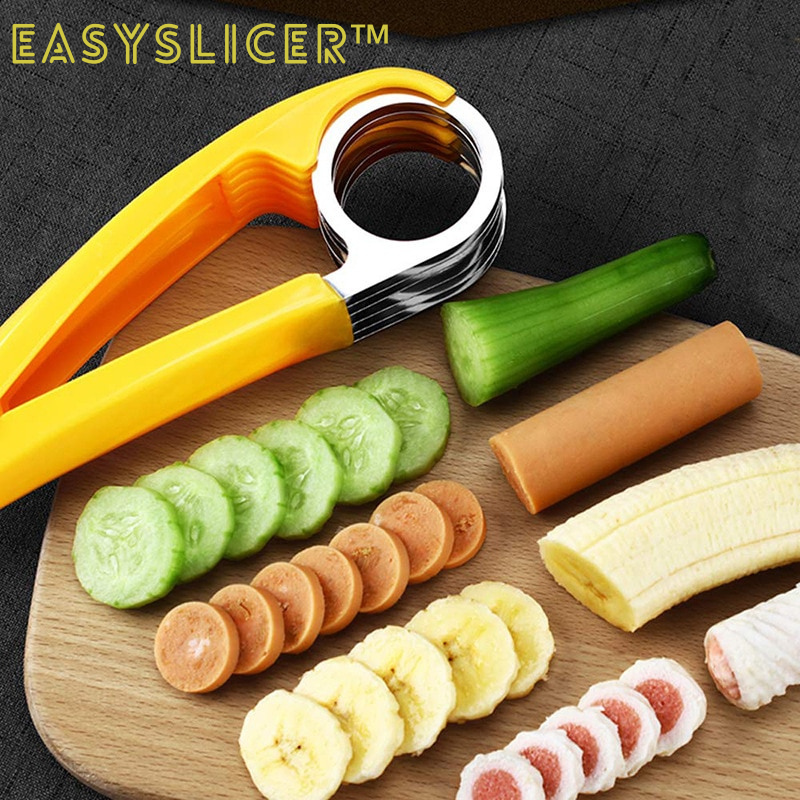 EasySlicer™ - Gemüse und Obstschneider aus Edelstahl (1+1 GRATIS)